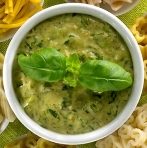 Pastaa ja Pestoa