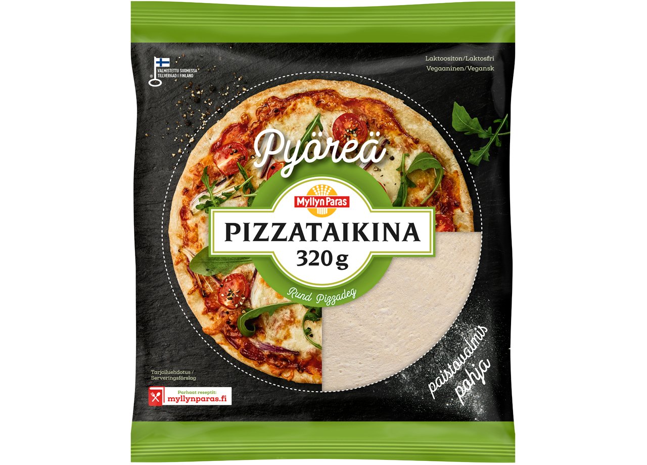 pyöreä pizzapohja