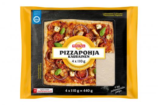 Kaurainen pizzapohja