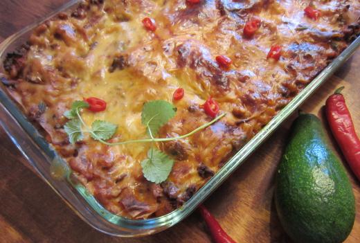 Meksikolainen lasagne
