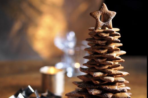 Piparikuusi joulukalenteriksi