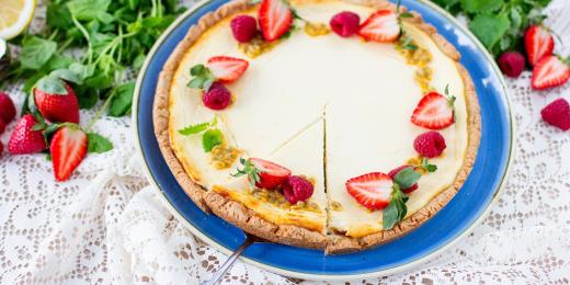 Perinteinen rahkapiirakka