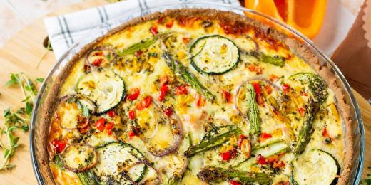 Helppo kasvispiirakka