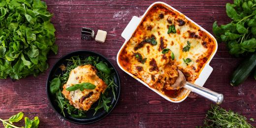 Tofu-kasvislasagne