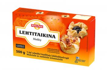 Palmuöljytön lehtitaikina