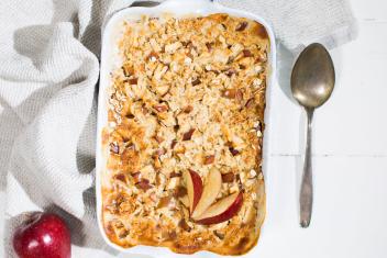 hunajainen-kauraomenapuuro