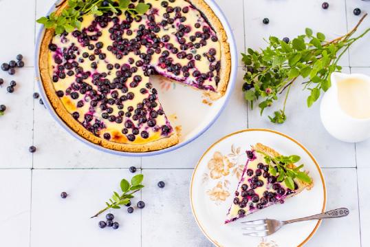 Mustikkapiirakka artikkeli