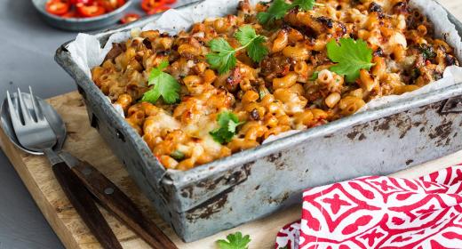 Makaroonilaatikko a la mehikaana