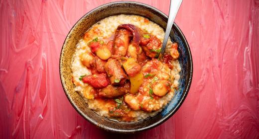 Muhkea Paprika-makkarapata