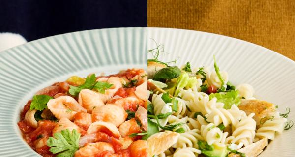 Myllyn Paras Pikku Simpukkapasta ja Pikku Kierrepasta hero