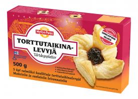 Torttutaikinalevyjä 500 g