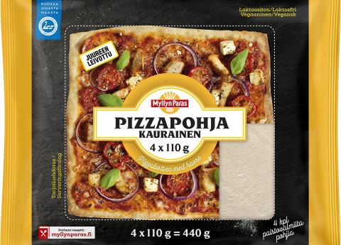 Myllyn Paras Kaurainen Pizzapohja 4x110 g