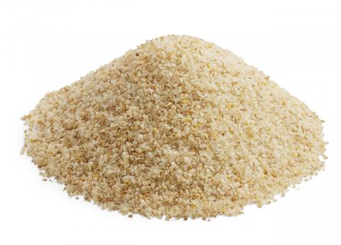 Tummahkoa vehnän ydinraetta ja lesekerrosta