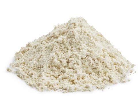 Tummahko vehnäjauho jossa on mukana myös jyvän ravintorikkaat osat