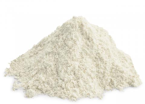 Hienoksi jauhettua, kuorittua ohraa