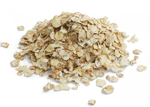 Sekoitus ruis-, vehnä-, kaura- ja ohrahiutaleita