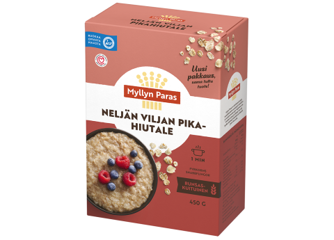 Myllyn Paras Neljän Viljan Pikahiutale 450g