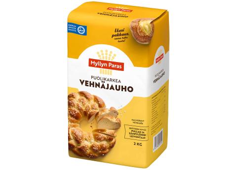 Myllyn Paras Puolikarkea Vehnäjauho 2 kg