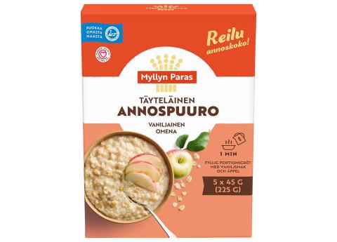 Myllyn Paras Annospuuro Vaniljainen Omena 5x45g