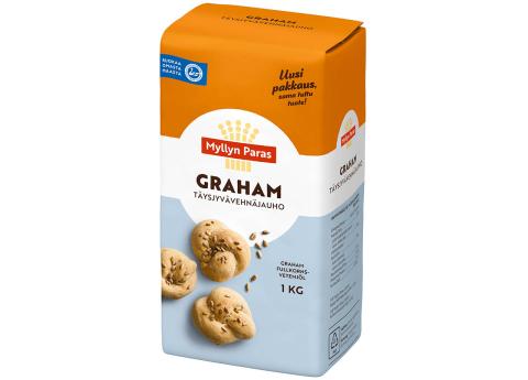 Myllyn Paras Graham Täysjyvävehnäjauho 1 kg