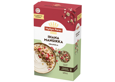 Myllyn Paras Ihana Mansikka Granola