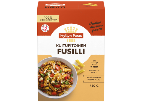 Myllyn Paras kuitupitoinen Fusilli tuotepakkaus