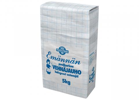 Myllyn Paras Emännän Puolikarkea Vehnäjauho 5 kg