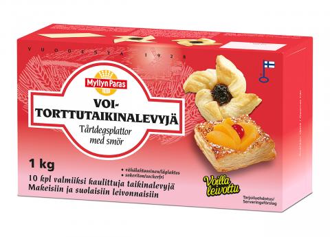 Voitorttutaikina 1 kg