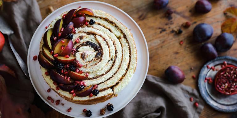 Ison rullan kääretorttukakku