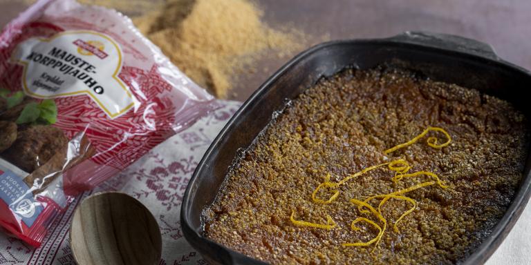 Appelsiinilla höystetty porkkanalaatikko