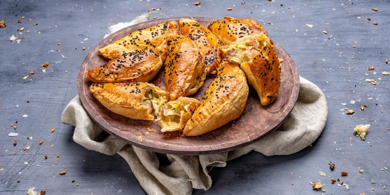 Purjo-kinkku-retkipasteijat