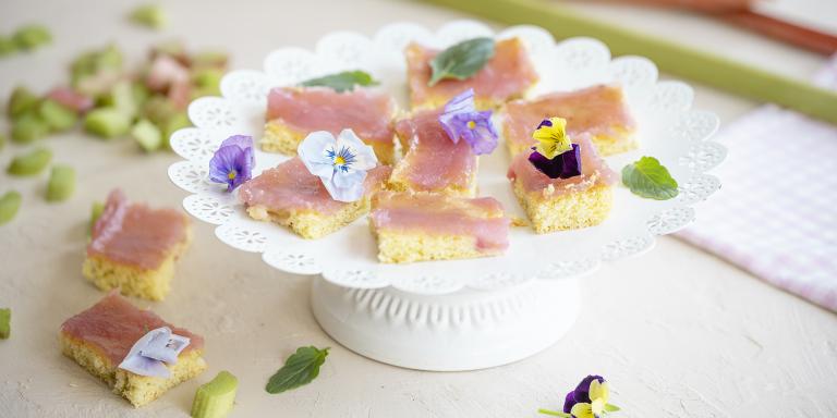 Raparperi-kookospiirakka