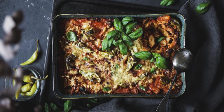 Maistuva meksikolainen uunipasta