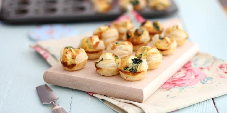 Feta-pinaattipiirakat