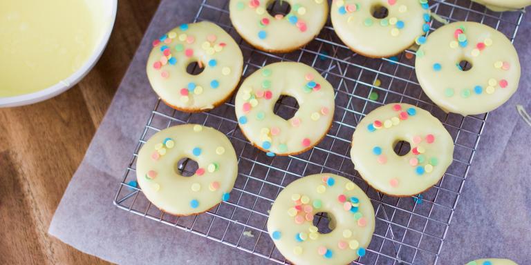 Herkulliset sitruunadonitsit