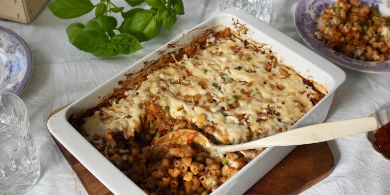 Tacomakaronilaatikko