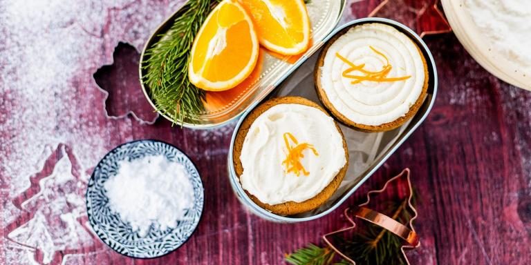 Appelsiini-juustokakkupiparit