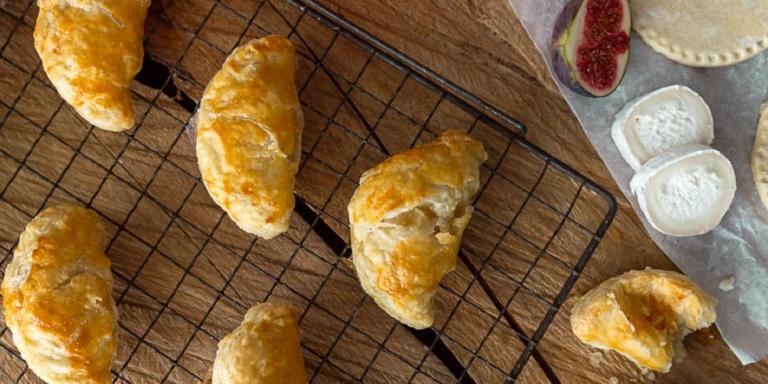 Vuohenjuusto-viikunatortut