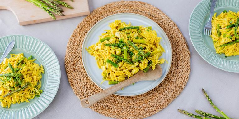 Myllyn Parhaan aurinkoinen parsa-broileripasta