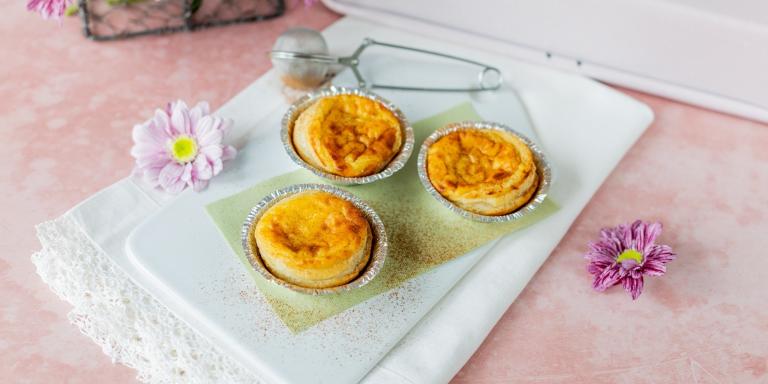 Nopeat Pastel de nata -leivokset
