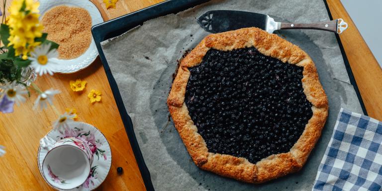 Mustikkapiirakka