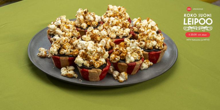 Koko Suomi leipoo Mitjan popcornkipot