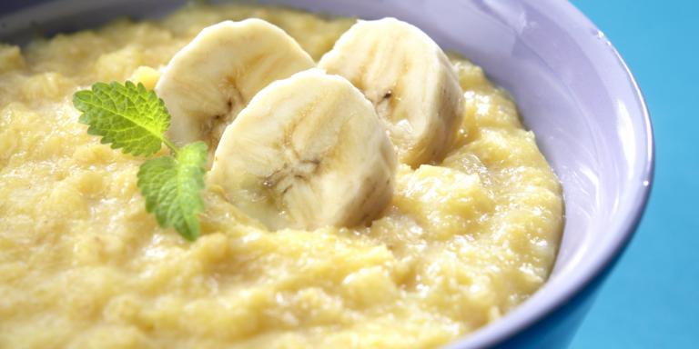 Appelsiininen kuitukaurapuuro