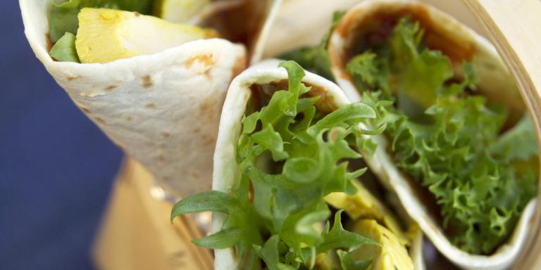 Tortillat broileritäytteellä