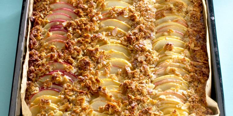 Pellillinen Hunajaista Neljän Viljan Omenatorttua