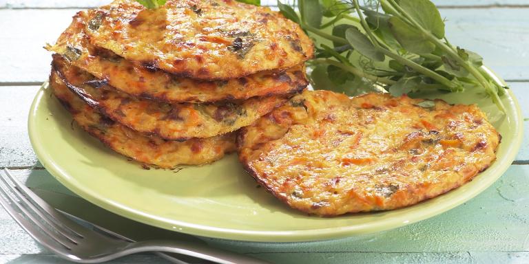 Riisi-kasvispihvit uunissa