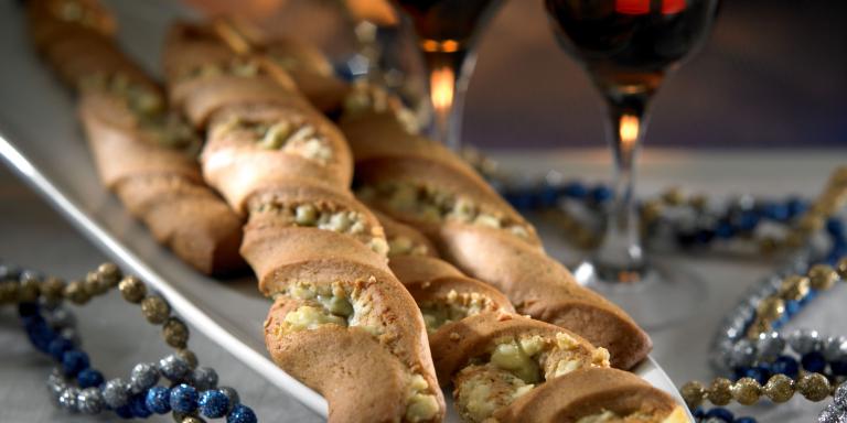 Pipariset Sinihomejuustogrinssit