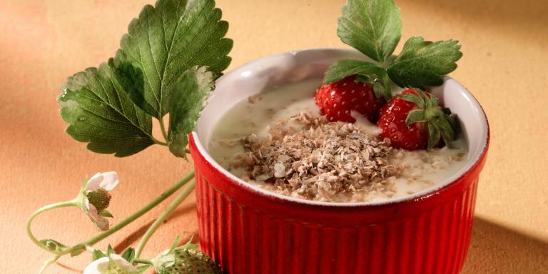 Kuitupitoinen välipalaherkku