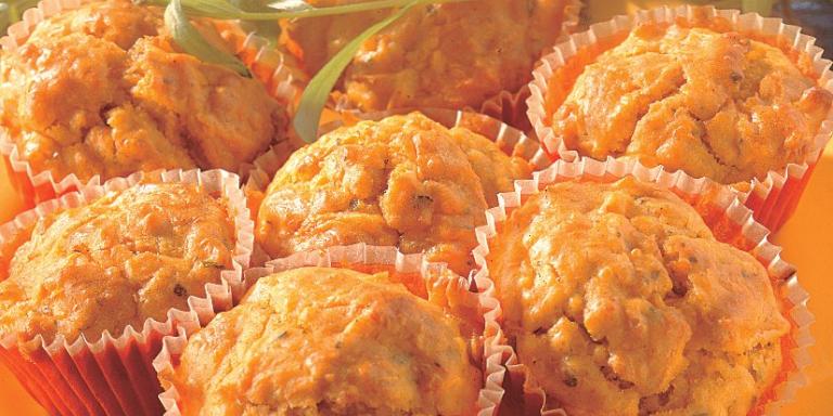 Porkkana-sipulimuffinit
