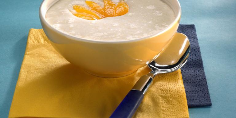 Aprikoosi-mannapuuro